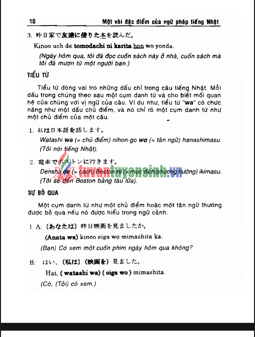 sách Ngữ pháp tiếng Nhật hiện đại 4
