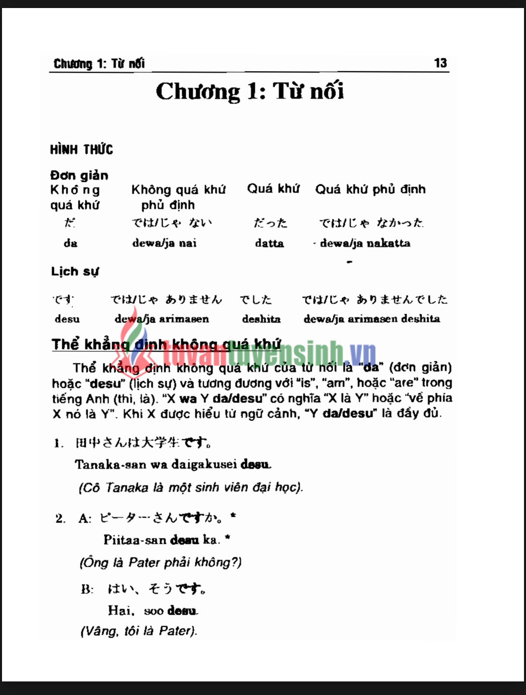 sách Ngữ pháp tiếng Nhật hiện đại 7