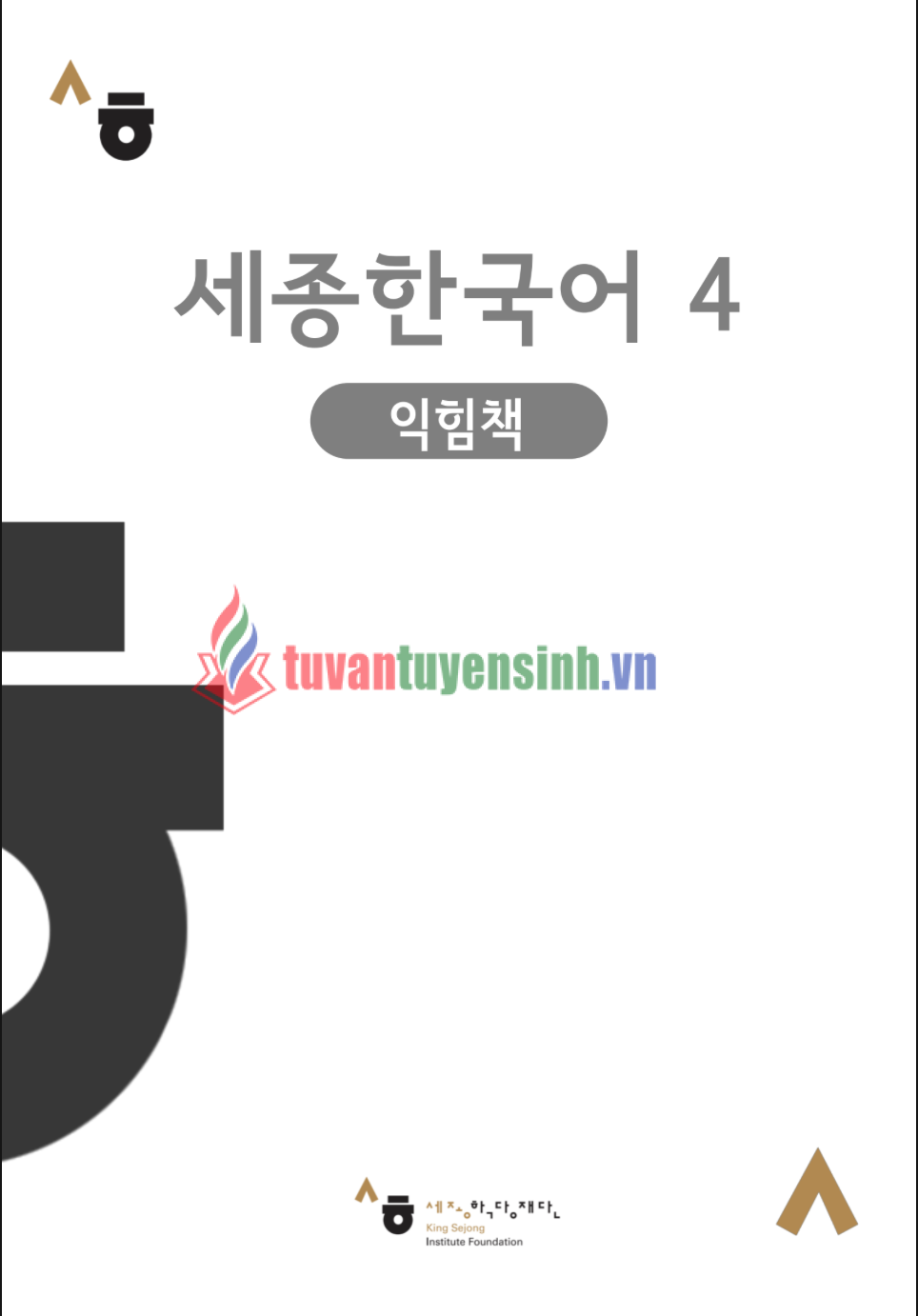 sách Sejong 4 Korean Workbook