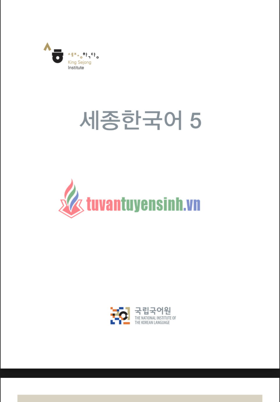 TẢI FREE sách Sejong 5 12 sách Sejong 5