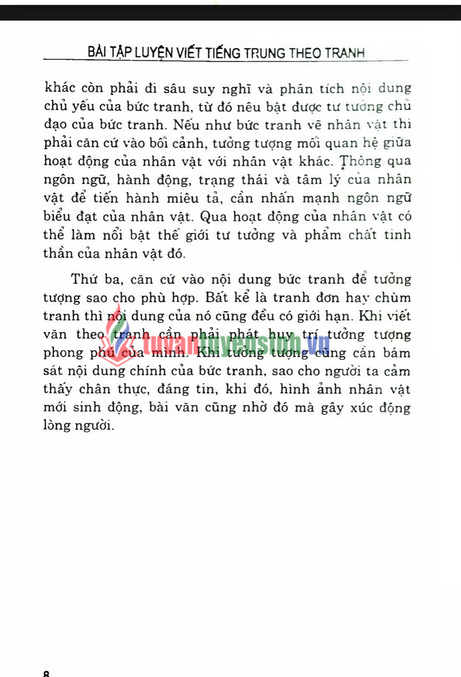 sách Tập Viết Tiếng Trung – Bài Tập Luyện Viết Tiếng Trung Theo Tranh 3