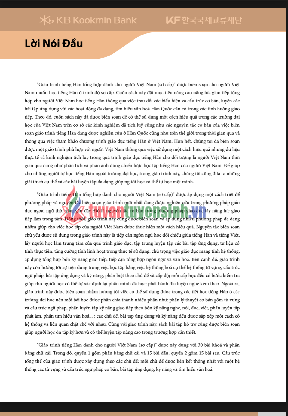 sách Tiếng Hàn tổng hợp sơ cấp 1 6