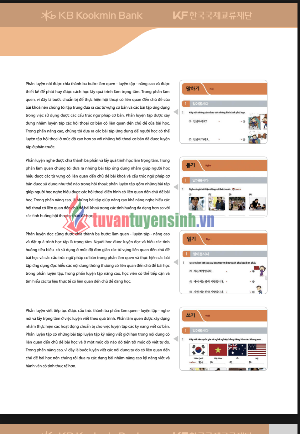 sách Tiếng Hàn tổng hợp sơ cấp 1 8