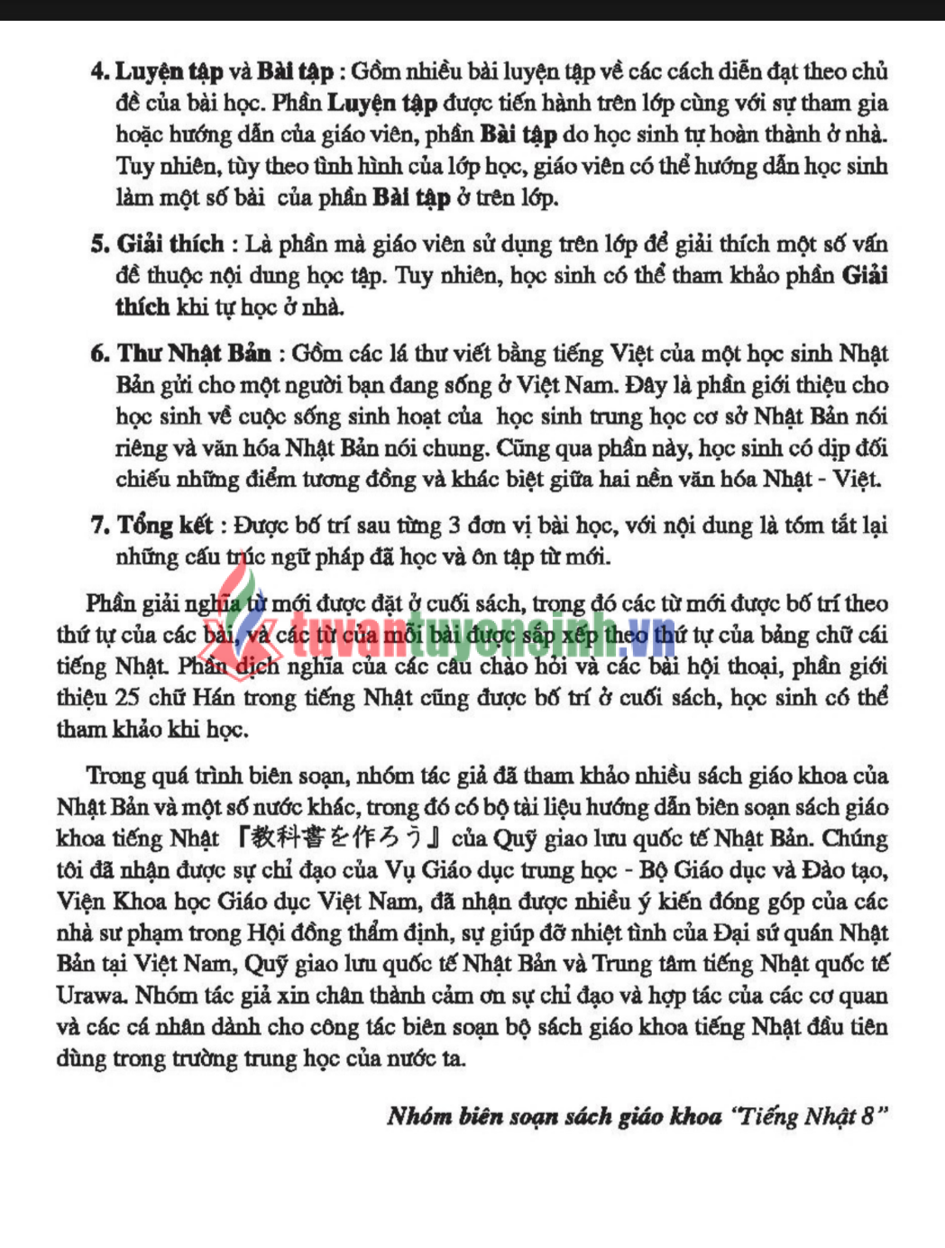 sách Tiếng Nhật Lớp 8 2