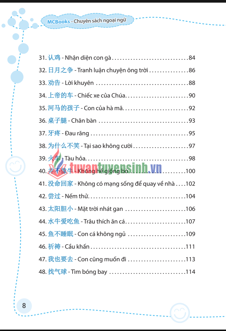 sách Vui Học Tiếng Trung Qua 100 Câu Chuyện Cười Song Ngữ Trung – Việt 6