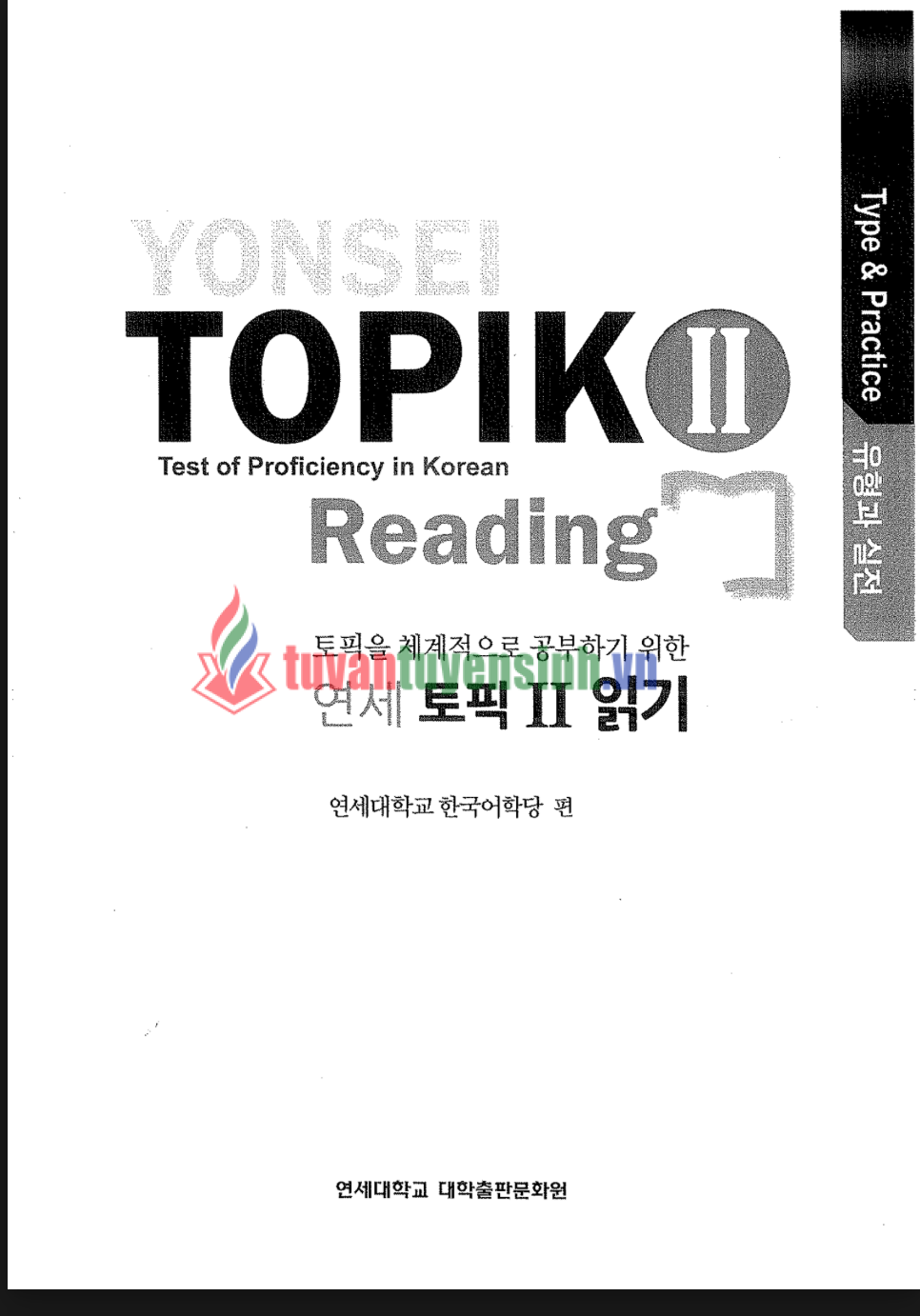 sách Yonsei Topik II Reading