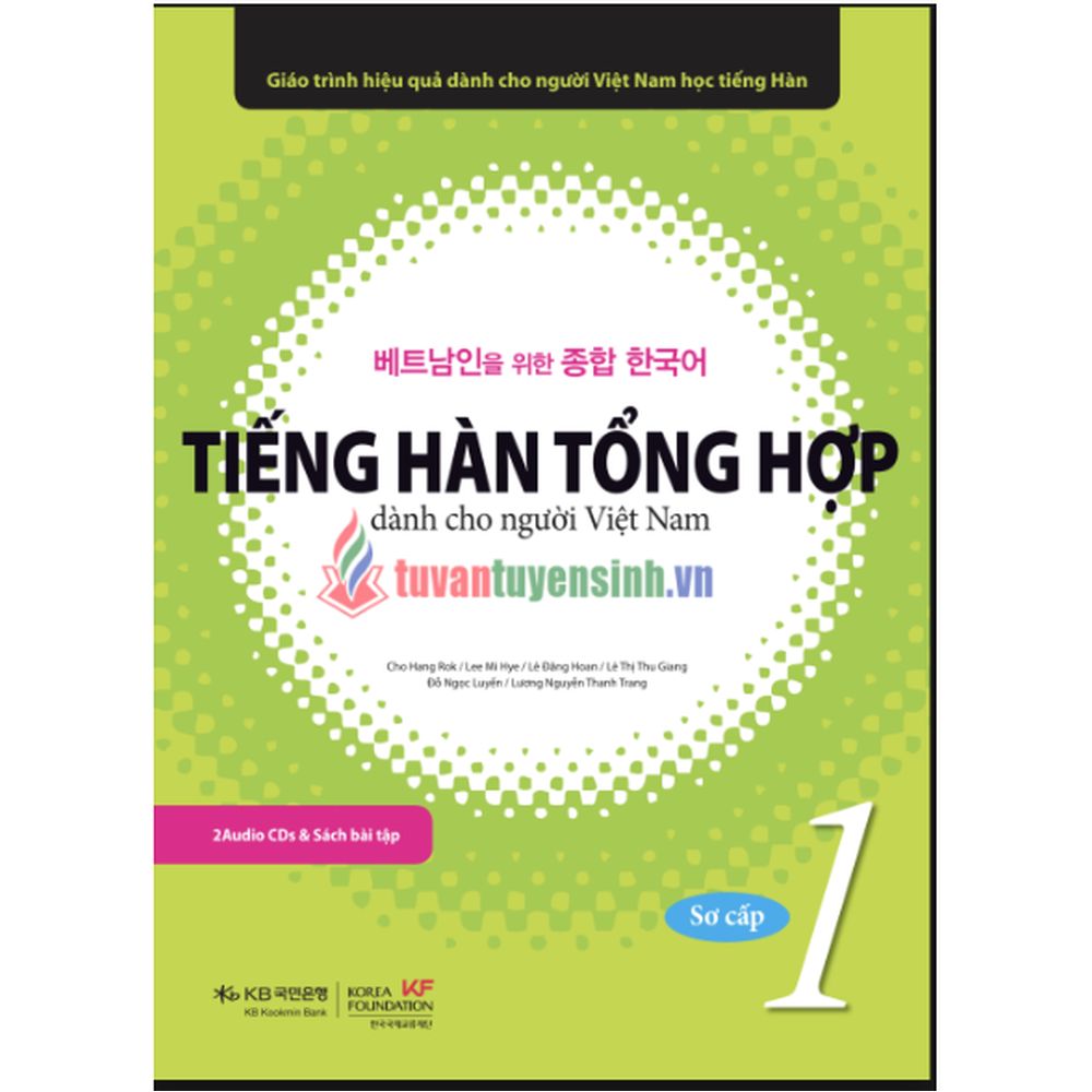 giáo trình tiếng hàn sơ cấp 1 pdf - Giáo trình Tiếng Hàn tổng hợp cho người Việt Nam sơ cấp 1