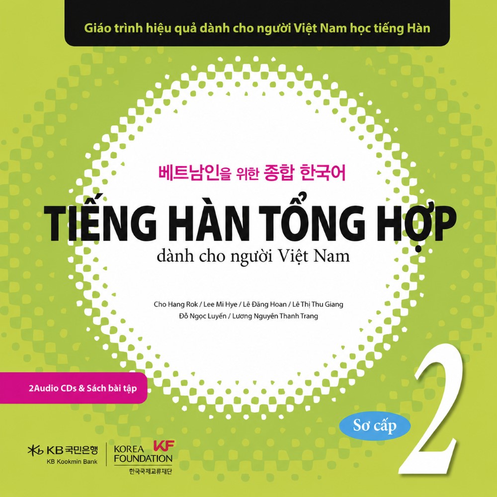 tài liệu tự học tiếng hàn tại nhà Tiếng Hàn tổng hợp dành cho người Việt Nam